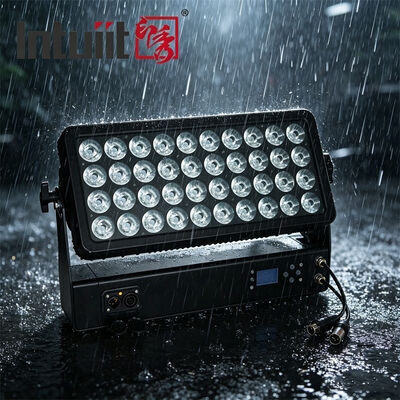 Wodoodporne światło LED RGBW 4w1 o mocy 400W, IP65, do dekoracji budynków, typu City Color Wall Wash Flood Light