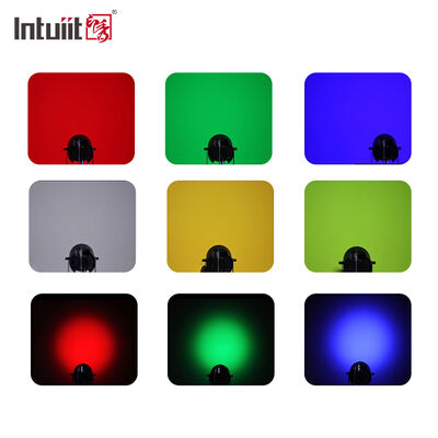 120W COB Par Lights With DMX Led Disco DJ Equipment Ślubne oświetlenie sceniczne