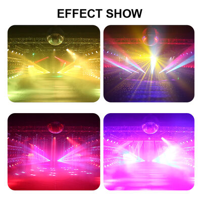 Profesjonalne 37x10W RGBW 4w1 LED Zoom Wash reflektor z ruchomą głowicą DMX512 oświetlenie sceniczne dla DJ Disco Event wesele Show