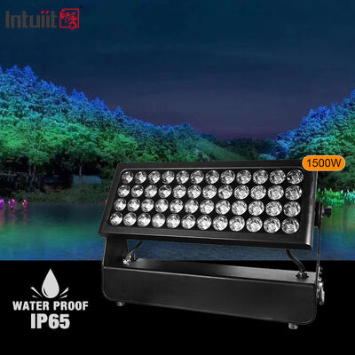 Fabryka hurtowa 2000W LED Flood Light Outdoor IP65 48x40W RGBW 4in1 Architectural Wash Light dla projektu upiększania miasta