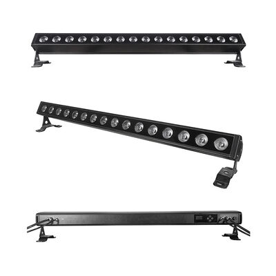 IP65 Zewnętrzne 16x5W RGBW 4-w-1 LED Liniowe Światło ścienne Bar Washer DMX512 Architektura scenowa Oświetlenie do mycia