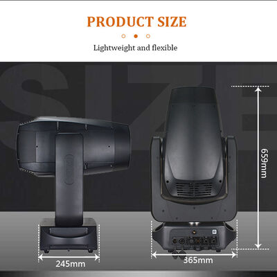 Zewnętrzny 280W LED Beam Spot Wash Ruchomy Głowa Światło CMY Liniowe Mieszanie Efekt Sceny Oświetlenie dla parku rozrywki Wydarzenie Ślub Show
