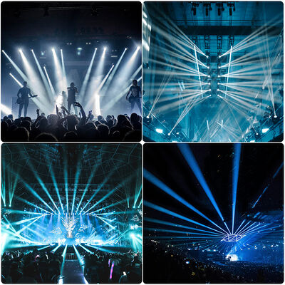 Zewnętrzny 280W LED Beam Spot Wash Ruchomy Głowa Światło CMY Liniowe Mieszanie Efekt Sceny Oświetlenie dla parku rozrywki Wydarzenie Ślub Show