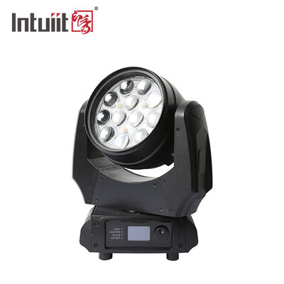 Gorąca sprzedaż LED lampa do mycia głowy z ruchomą głowicą 12x10W RGBW 4w1 DMX512 profesjonalna lampa barwiąca sceniczna na wesele KTV