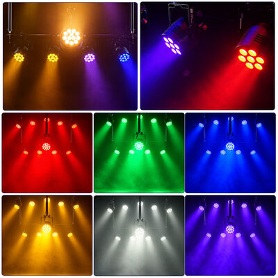 Outdoor Ip65 Wireless Led Par Can Light Waterproof Rgbwa Uv 6in1 12x12W Led Wash Parcans Lights