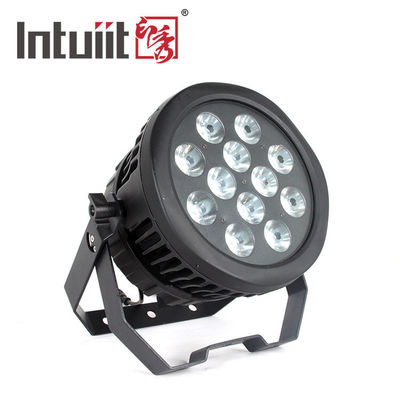 Profesjonalne oświetlenie sceniczne LED RGBW 4 w 1 Par Can Outdoor 12x10W Aluminium IP65