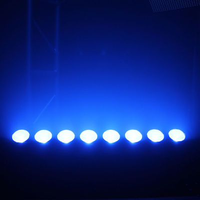 Sterowanie DMX 8 × 15 W RGB Efekt świetlny 3 w 1 COB LED