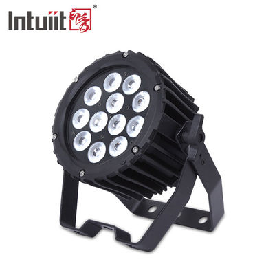 Profesjonalny 12pcs 4in1 12x3W LED Outdoor Par Can Light Oświetlenie sceniczne RGBW Aluminium Alloy DJ Wasch Par Nightclub Light