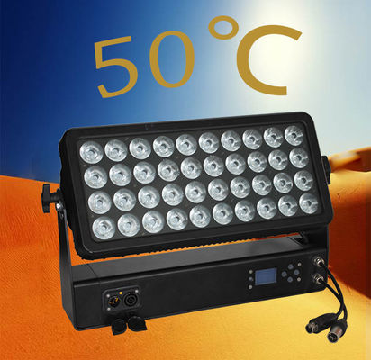City Color Wash 400W Led Wall Washer Light RGBW 4in1 Stop aluminiowy IP65 DMX512