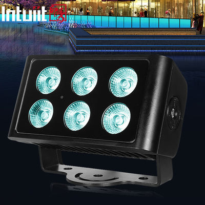 Fabryka oświetlenia LED Zewnętrzna lampa LED Flood 6 * 5W 4-w-1 RGBW