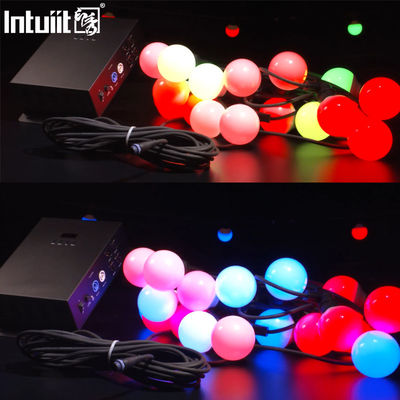 Świąteczne oświetlenie LED żarówka pixel LED światło wodoodporne Dmx Rgbw wielobarwne struny Świąteczne żarówka LED żarówka struny światło