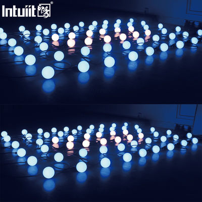 15M 20 pikseli Żarówka Oświetlenie sceniczne LED Wodoodporny ogród Christmas Party Patio Dekoracja String Light