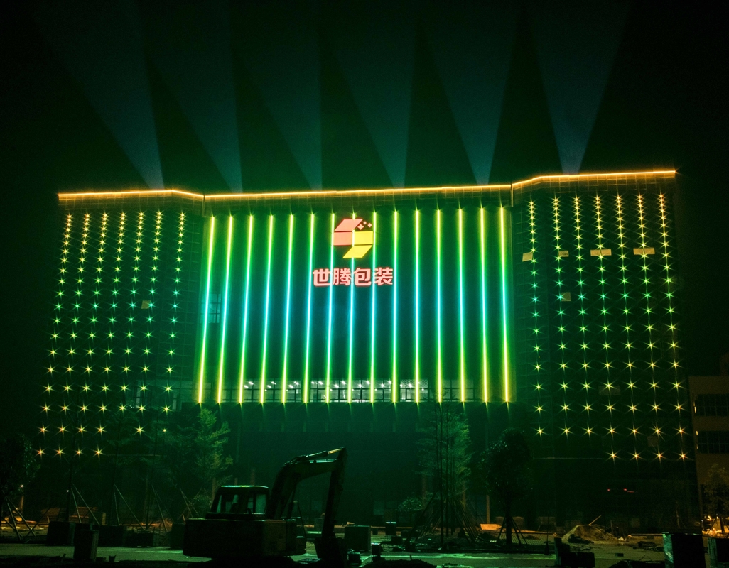 14x10w Rgbw 4 w 1 Światło do prania IP65 Led Wall Washer Outdoor DMX Zmiana koloru