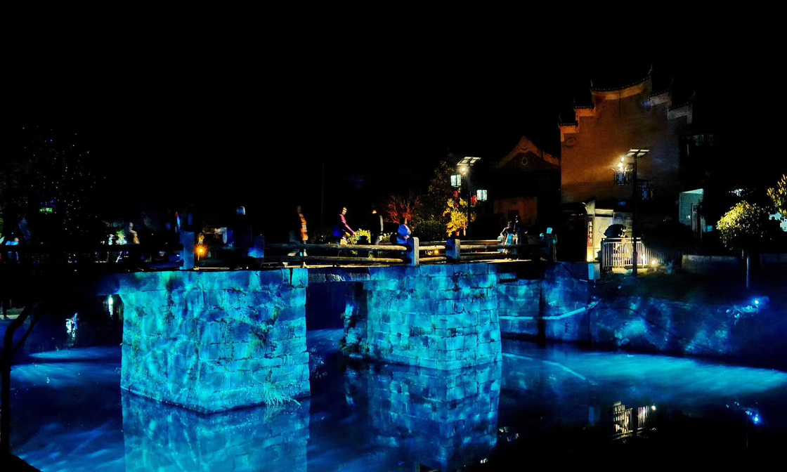 60watt Biały Led Outdoor Water Wave Floor Light For Towns Projekt
