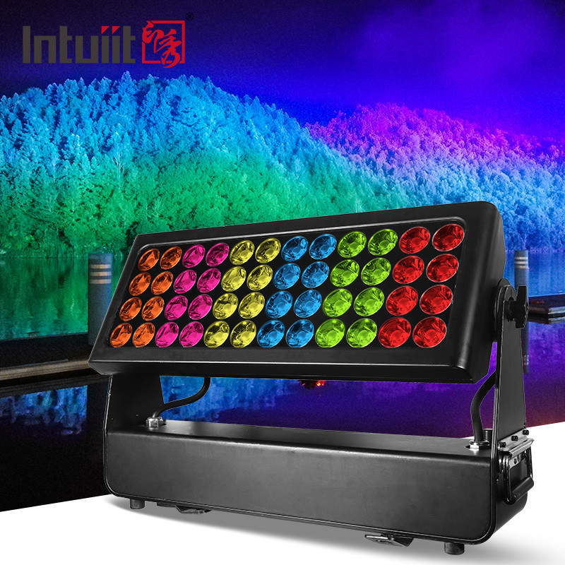 Outdoor Building 1500w Rgbw LED Stage Light 4 w 1 Wodoodporne światła sceniczne LED City Color