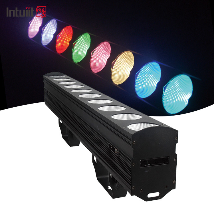 15W COB RGB 3-w-1 Led Stage light Z DMX światłami scenicznymi ścianą bar LED światła dyskoteka dla Night Club Stage Disco Show