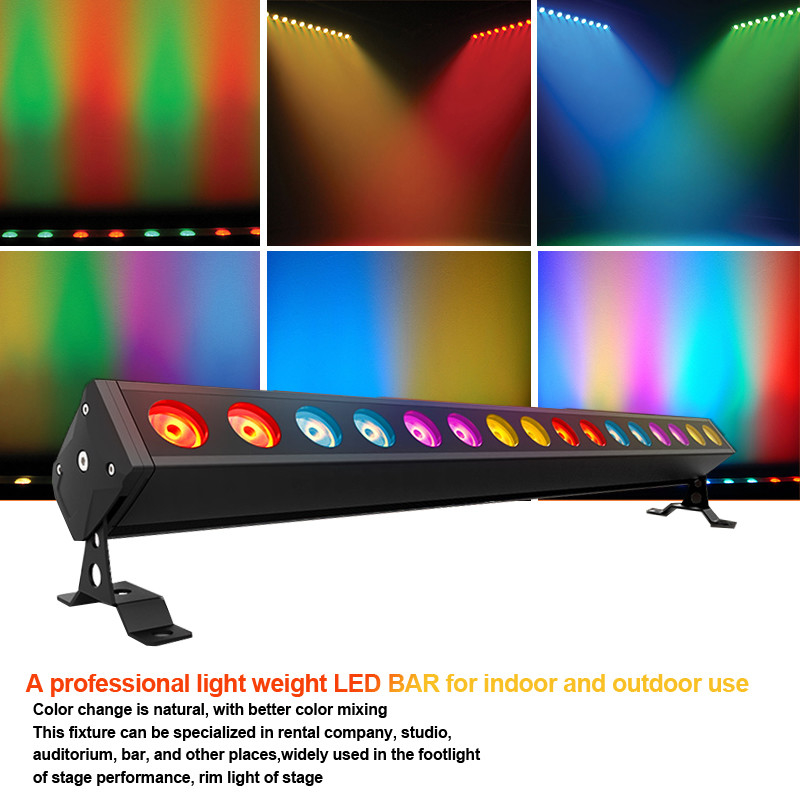 Zewnętrzny wodoodporny IP65 Aluminiowy obudowa 16*5w DMX512 RGBW Ściana do mycia ścian LED