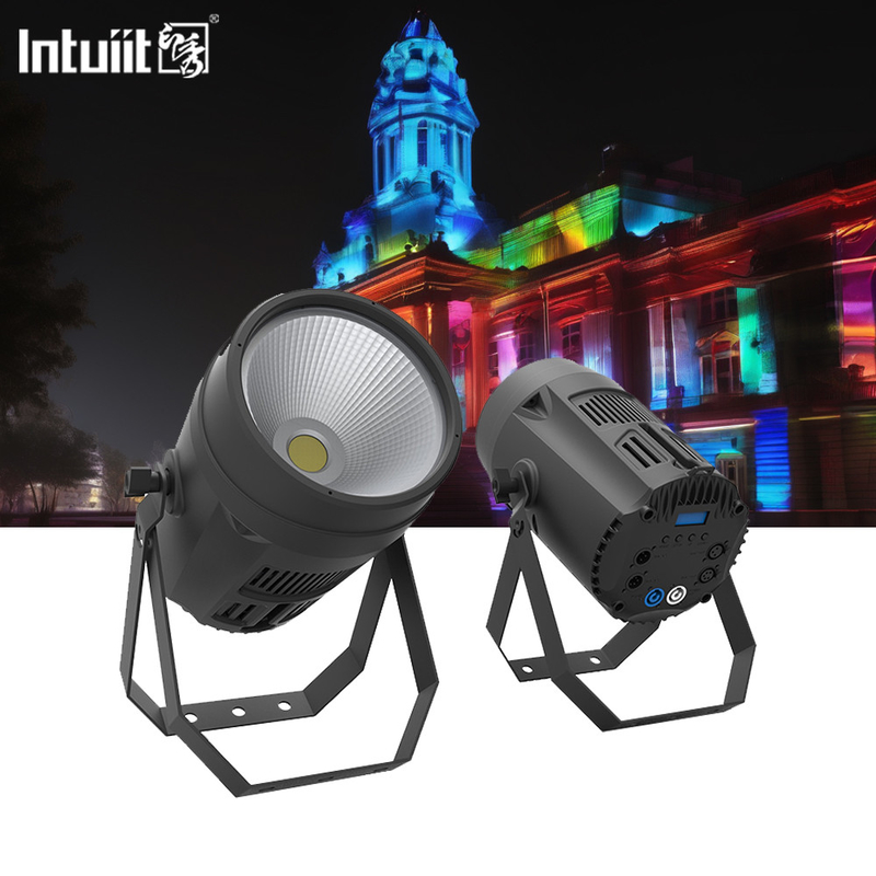 Wysokiej jakości wodoodporny IP65 DMX512 Par Spot 200w Cob Led Par dla wesela na świeżym powietrzu