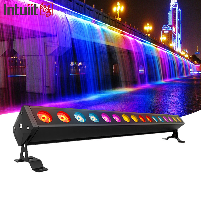 Dmx 16x5w rgbw 4w1 Wodoodporne oświetlenie sceniczne powercon led podkładka ścienna do barów audytoryjnych