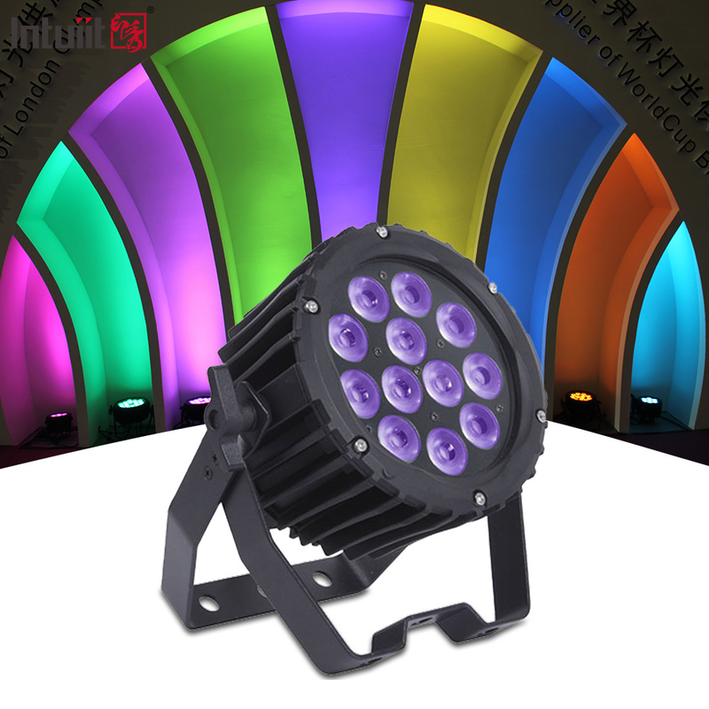 Mini światło do prania DMX 12X3W rgbw oświetlenie dyskotekowe LED par może światła sceniczne dla imprezy dyskotekowej dj