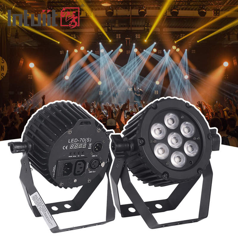 DMX kontrolowane LED Par Light 22W RGBW DJ Par Oświetlenie sceniczne Światła imprezowe