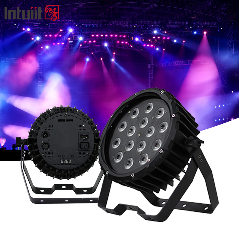 LED DJ Par Lights for Stage - 90W LED Par Can Light RGBW DMX Control Uplights for Wedding Church Events Party