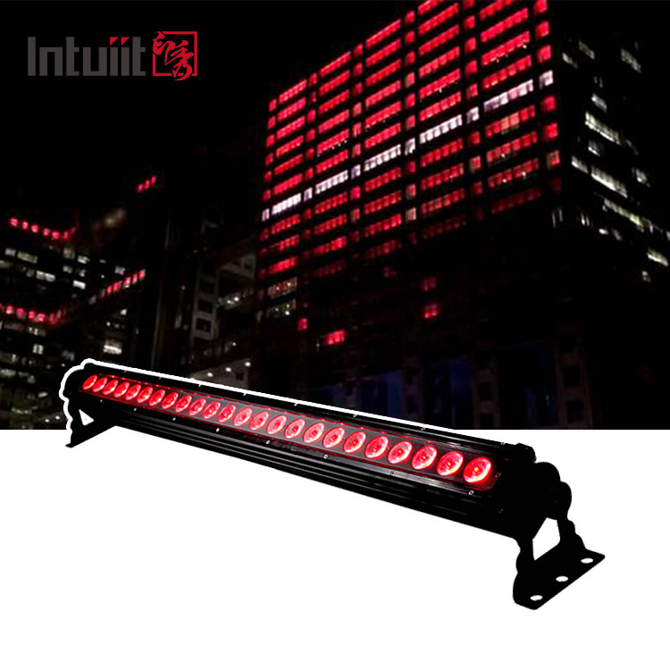 Zewnętrzne IP65 24 sztuk Led Scene Light Z DMX RDM Led Wall Wash Light 24 Eyes Rgb Led Bar Light