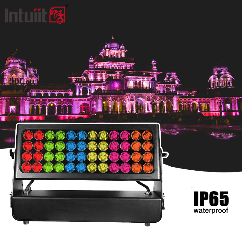 IP65 wodoodporny światło miejskie w kolorze rgbw Ściana do mycia ścian Światło budowlane 1500w RGBW 4in1 LED światło miejskie w kolorze zewnętrznym