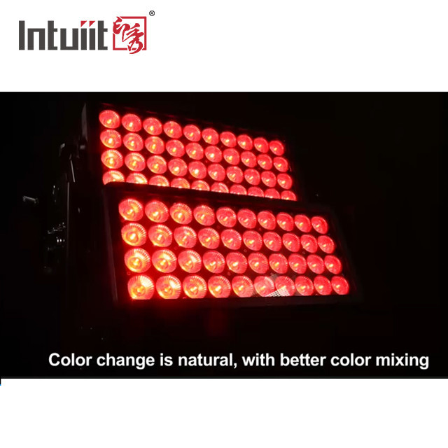 Oświetlenie sceniczne Dmx Led Wall Washer Light 400W 800W 1500W IP65 Outdoor City Color RGBW Strobe