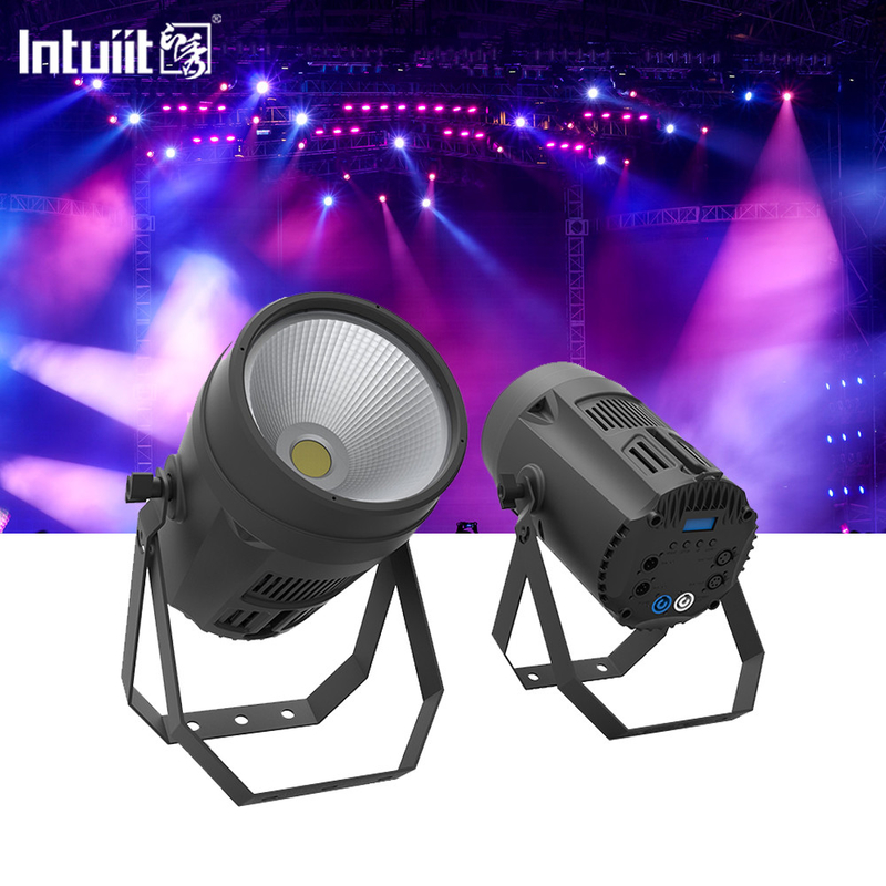 200w RGBW Dmx512 COB światło Aluminiowe światła sceniczne Studio Theater Cob Led Par Light