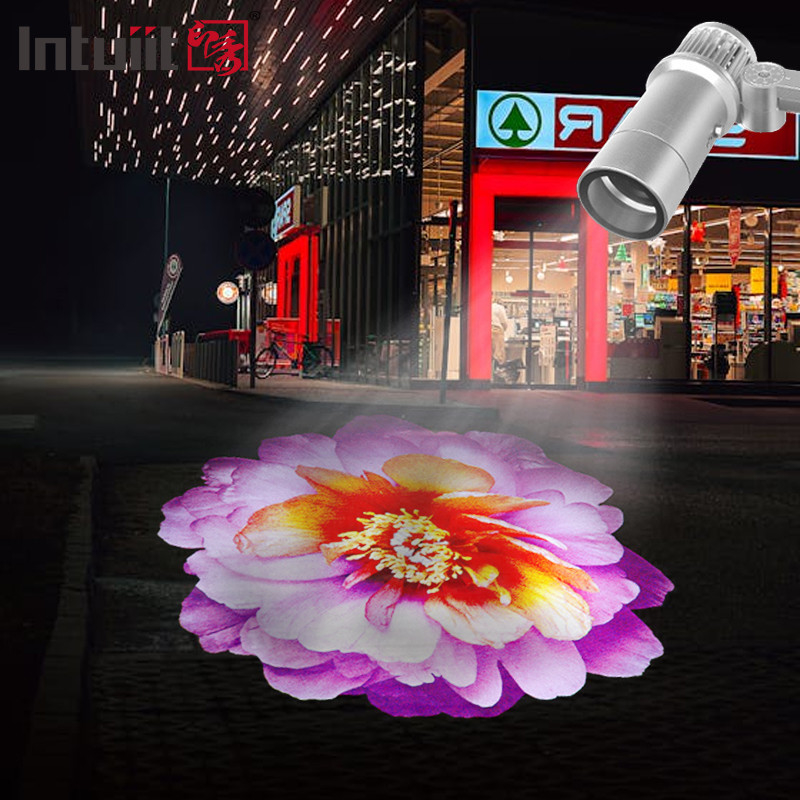 LED 60W Wydrzew wodoodporny Logo Gobo Projektor Rotacyjny Logo Projekcja Led Gobo Projektor