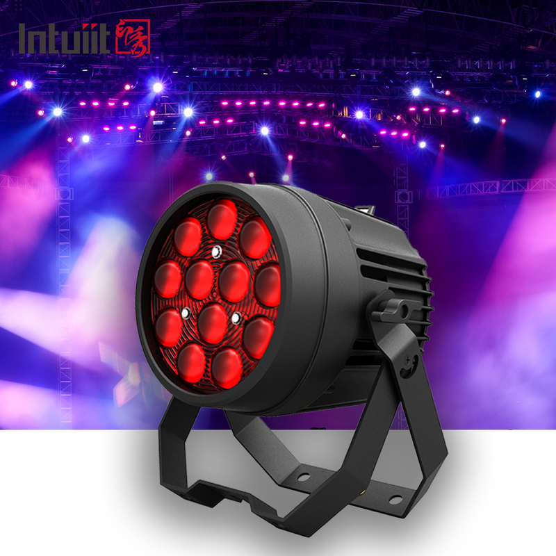 Profesjonalne aluminium światło sceniczne 12x10W 4IN1 LED Par Dla DJ Party Club Stage Lighting