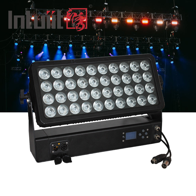 City Color Wash 400W Led Wall Washer Light RGBW 4in1 Stop aluminiowy IP65 DMX512