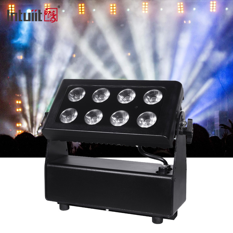 Led Battery Par 8X15W Led par light RGBW 4in1 8 sztuk 15W bateria par light DMX512 Stage Light