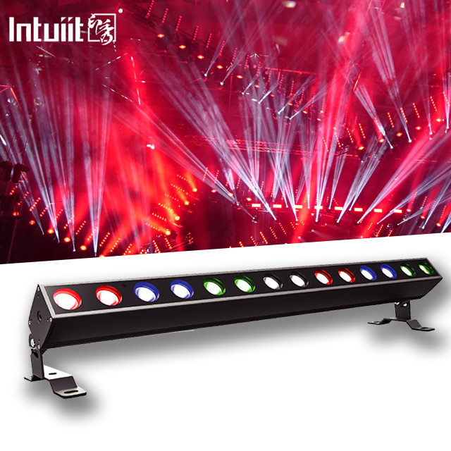 LED Fasadę zewnętrzną RGB DMX512 14X10W Liniowy LED ścianka myjnik światło LED ścianka myjnik dla projektu