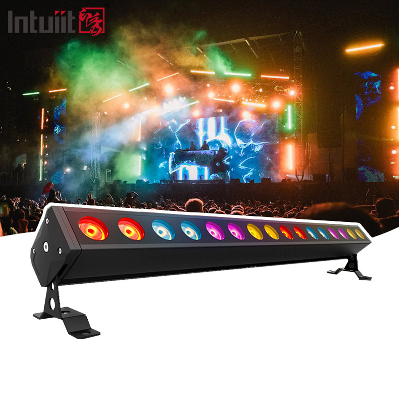 DMX512 RGBW LED Liniowe Światło do mycia ścian dla oświetlenia architektonicznego i fasady 16x5W Zewnętrzna wodoodporna lampa sceniczna