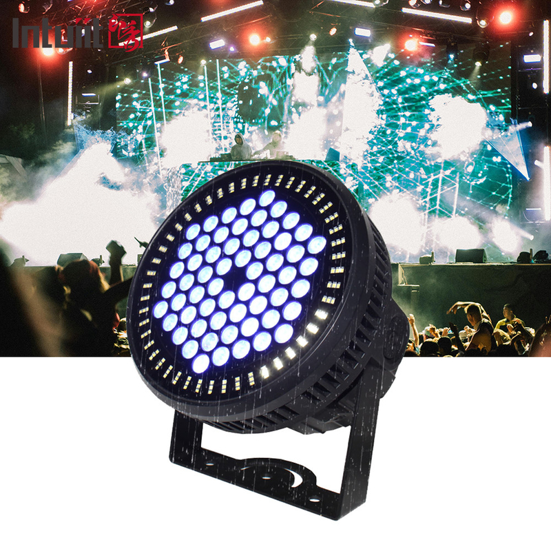 60x12W oświetlenie sceniczne rgbw urządzenia kolorowe sceniczne LED oświetlenie