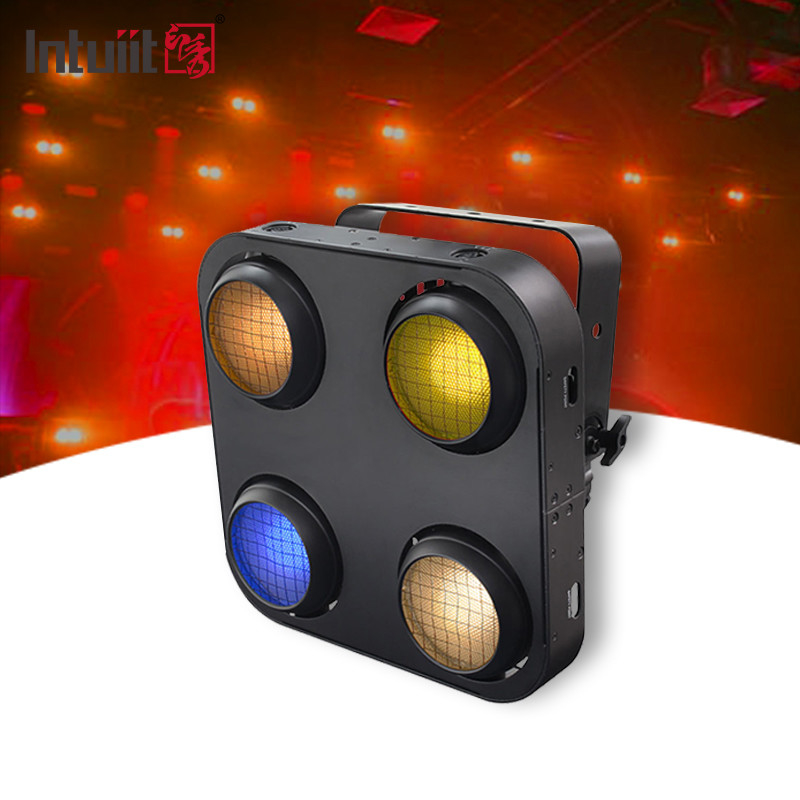 Światło sceniczne IP65 wodoodporne 4Oyes Led Blinder 4x90W COB Par Lights In Rain Snow Outdoor