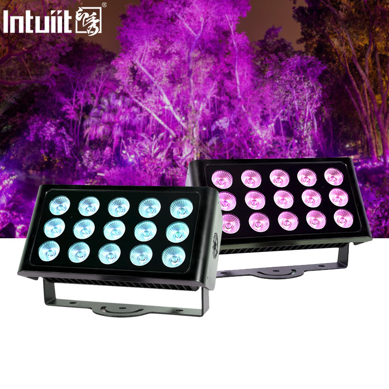 80W zewnętrzne IP65 Square DMX RGBW LED Flood Light For Building Facade LED Wall Washer Floodlight
