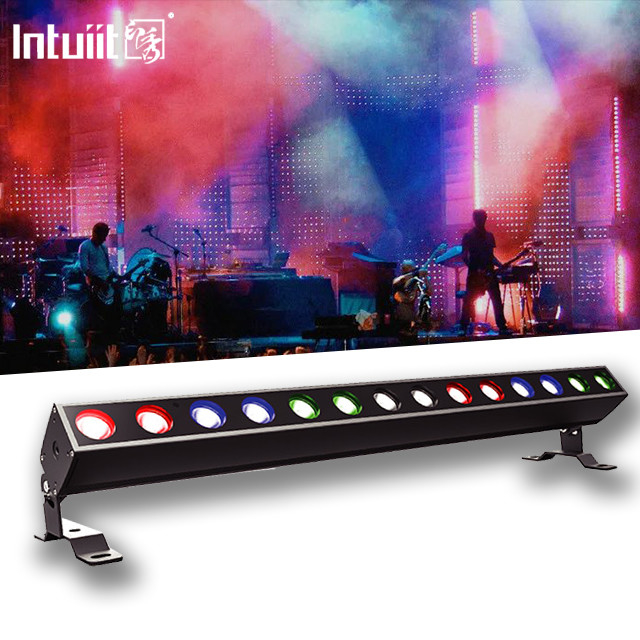 14x10W RGBW 4in 1 LED Sprzątacz ścian DMX Control LED Strip Light Profesjonalne imprezy sceniczne DJ Disco Equipment