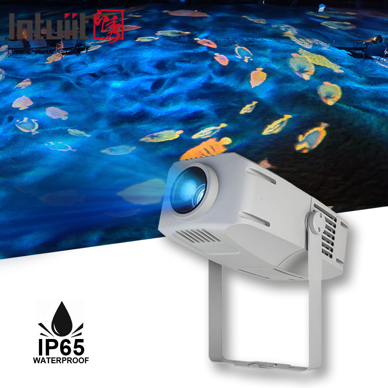 400w projektor Gobo IP65 jasność reklamy LED logo świąteczne na zewnątrz
