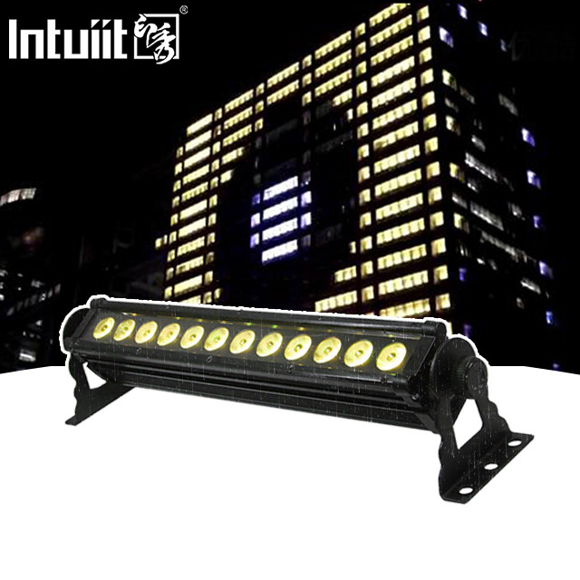 12X3W LED Światło sceniczne Aluminiowe obudowy DMX LED Światła strubkowe Ściana