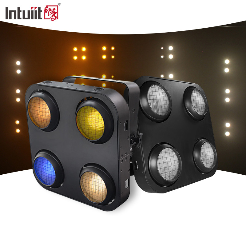 4x90W 4 Eye LED Blinder Blinder Light Bursztyn ciepły biały 2in1 IP65 Wodoodporny światło LED Light