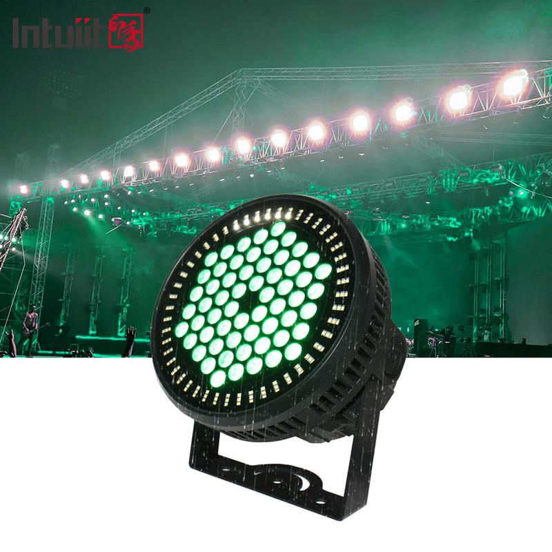 Profesjonalne oświetlenie sceniczne płaskie Dmx LED 60x12W RGBW 4in1 Zoom Par Can Party Light With Bar KTV Effect Lighting