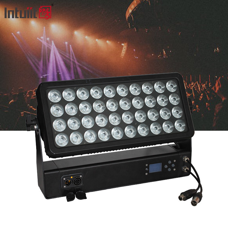 Zewnętrzny IP65 wodoodporny 400W RGBW 4In1 City Color Led Wall Wash Light dla budynków