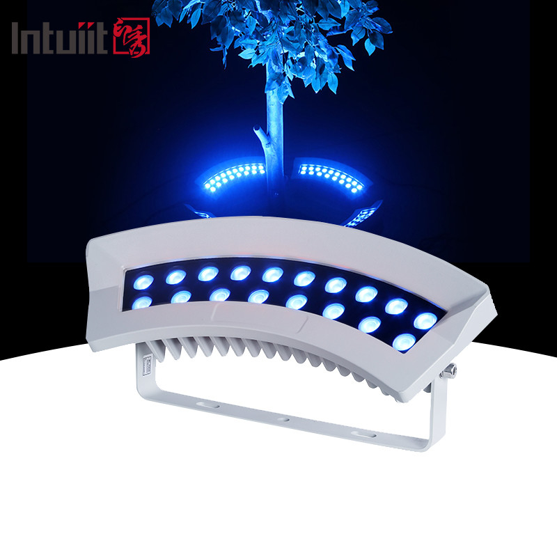 36W zewnętrzny reflektor LED IP65 Lampa ogrodowa aluminiowa Szpice Oświetlenie ogrodowe