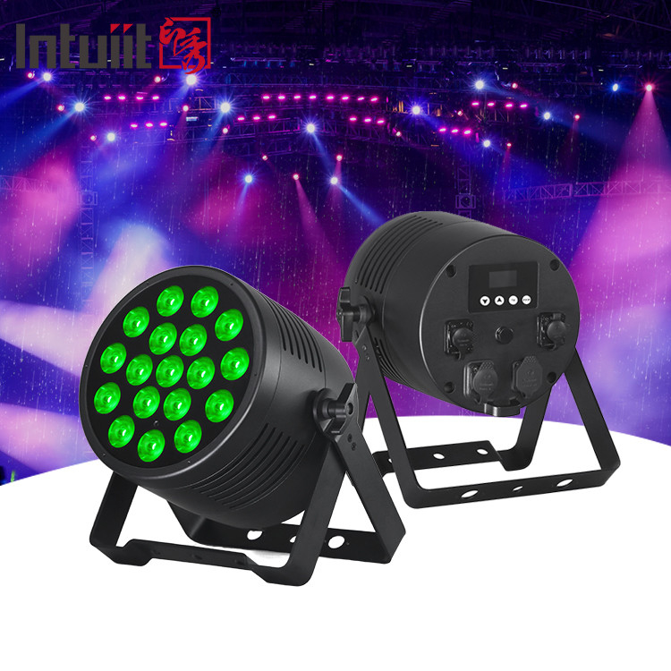 Mocny 18x20W zewnętrzny RGBWA-UV 6in1 IP65 wodoodporny DJ Disco City Wydarzenie weselne