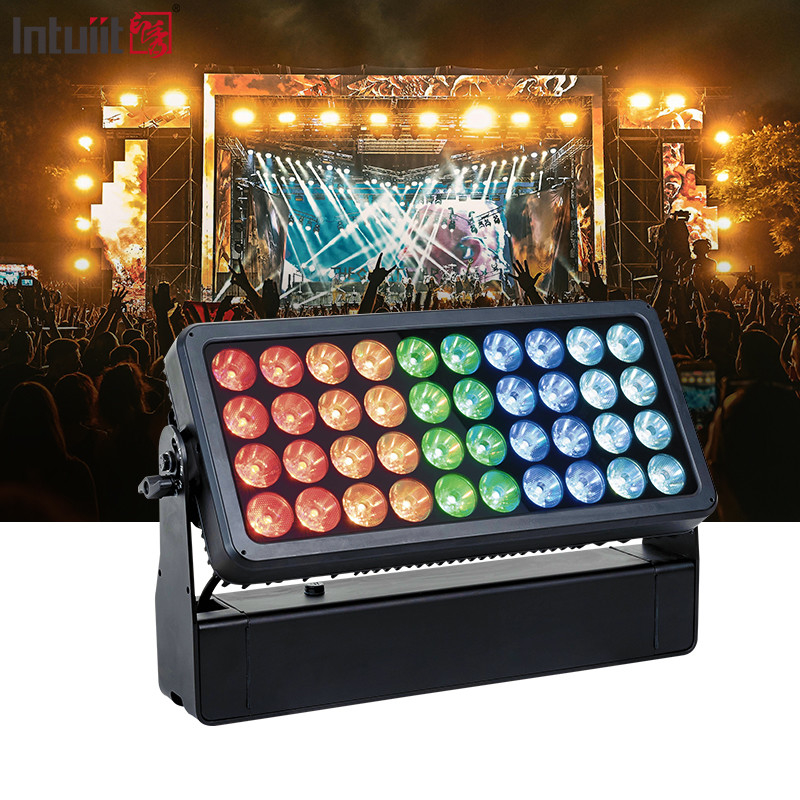 IP65 wodoodporny zewnętrzny 40X10W Rgbw 4in1 Led City Color Led Wall Wash Light