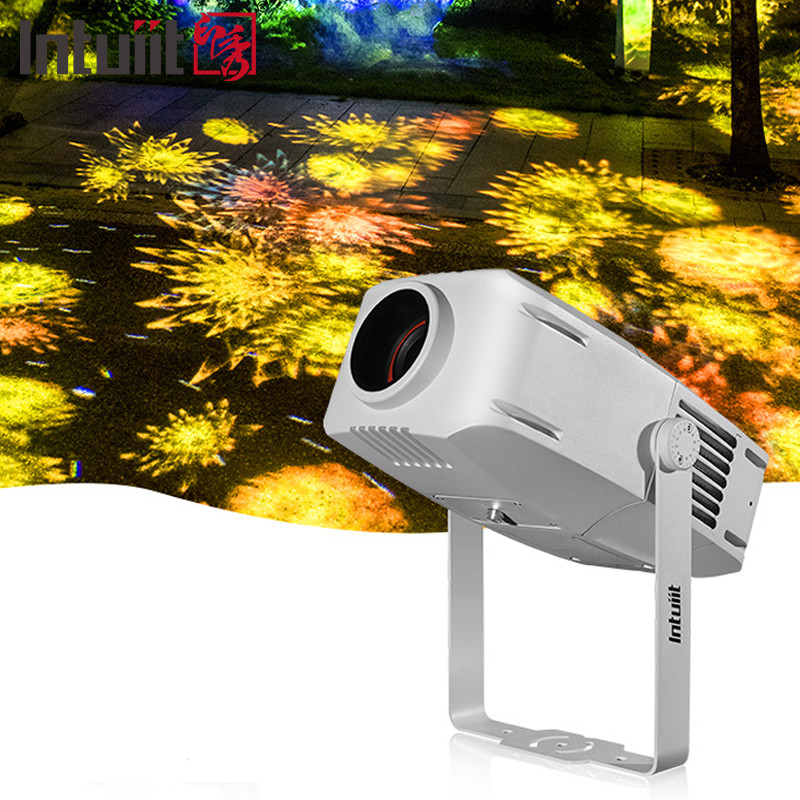 200W zewnętrzny wodoodporny wzór LED Gobo Image Logo Projektor Światło dla Plaza Święta Bożego Narodzenia Reklama