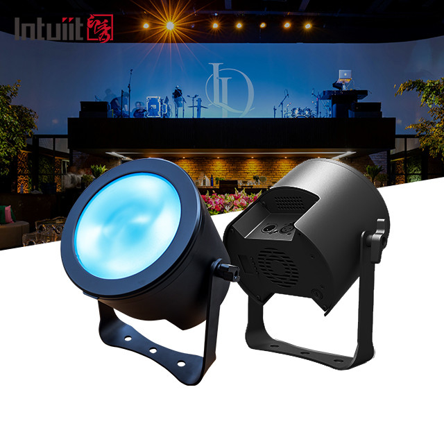 200W RGBW Publiczność Surface Cob LED Par Light DMX512 dla DJ Concert Event Theatre Ślubne oświetlenie